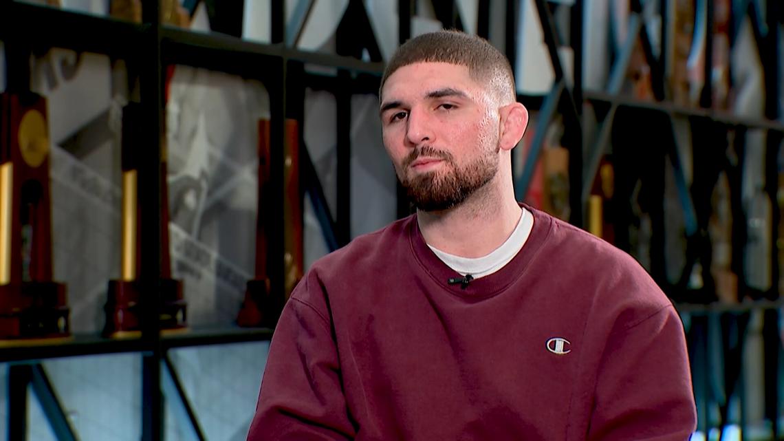 10TV's tweet card. Police arrested former Ohio State wrestler Sammy Sasso in Pennsylvania for possessing firearms and THC during a traffic stop.