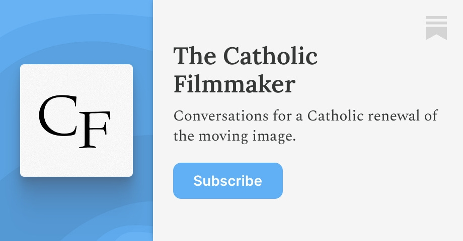 bazinian_rite's tweet card. Conversations for a Catholic renewal of the moving image. Click to read The Catholic Filmmaker, by Nathan Douglas, a Substack publication. Launched 9 months ago.