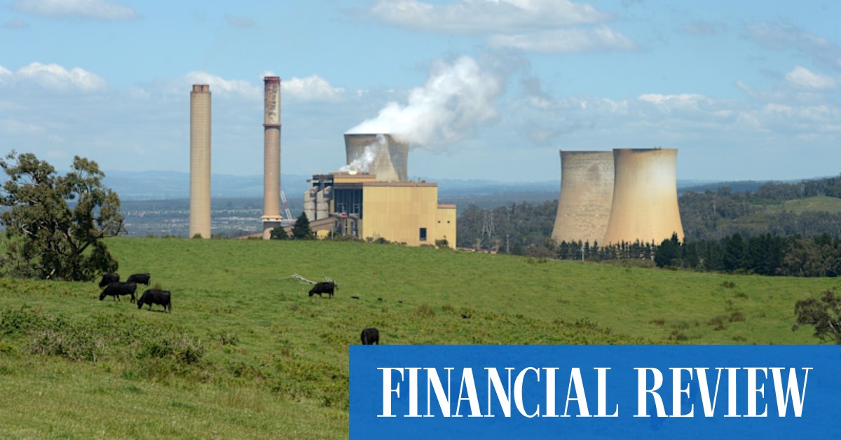 JohnAndersonAC's tweet card. Anxiety is growing for industry and labour unions about where Victoria’s power is going to come from when coal-fired Yallourn closes in 2028.