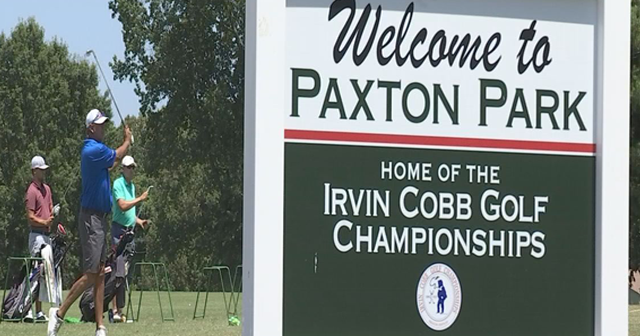 TheAdamBWells's tweet card. PADUCAH, KY -- Paxton Park Golf Course has been putting in the final preparations ahead of the 89th Irvin Cobb Championships which will begin this coming Friday morning.