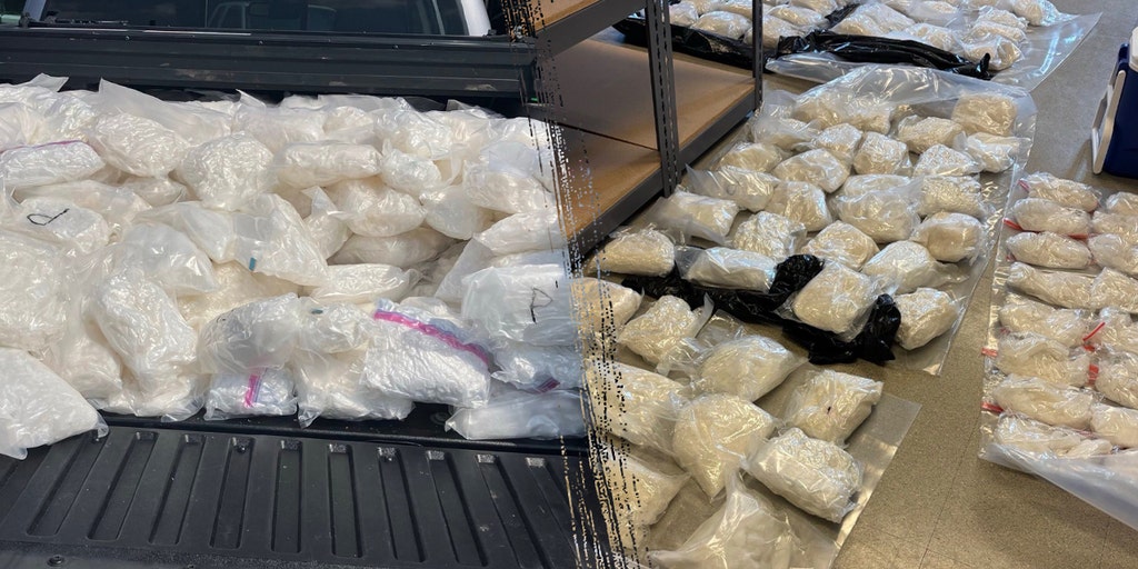 SenJudiciaryGOP's tweet card. Under Trump, federal agencies seized over 44 million fentanyl pills and 68,000 pounds of meth while designating cartels as Foreign Terrorist Organizations