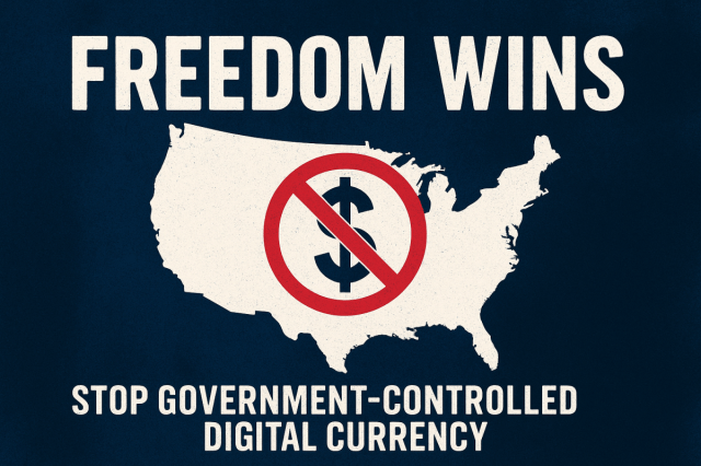 MDGOP's tweet card. Discover how Rep. Andy Harris and the House Freedom Caucus protect financial freedom by opposing government-controlled digital currencies.