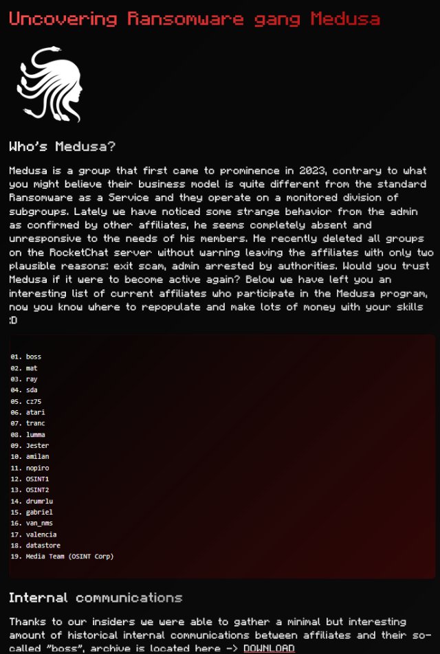 RakeshKrish12's tweet card. NOTE: This is a short initial report after analyzing the leaked data from RansomedVC group about Medusa Ransomware RansomedVC is back in 2025 for “N”th time, spotted on 8th July 2025 reported via m…