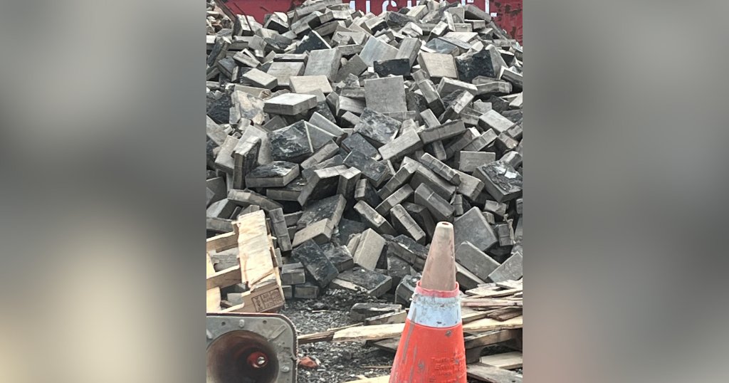 OfTheAllegheny's tweet card. The Pittsburgh Pirates have issued a statement about the missing "Bucco Bricks" from outside PNC Park.