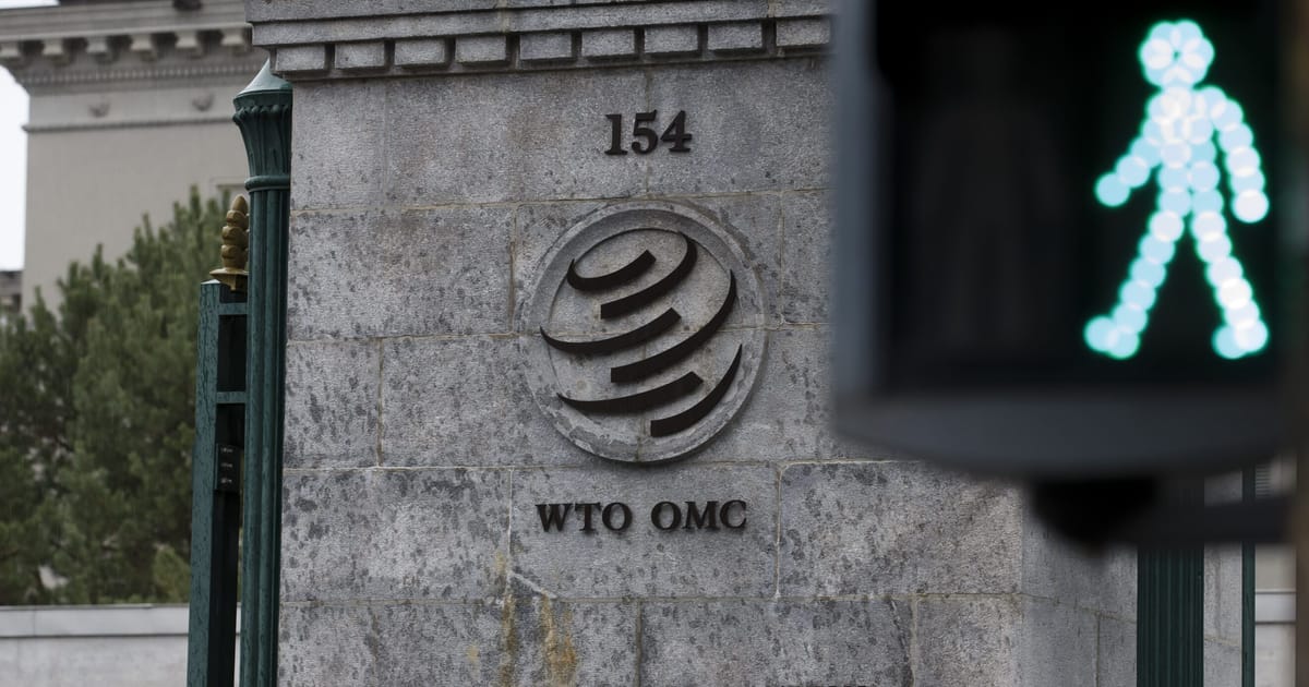 sophie_inge's tweet card. The U.K. is joining an alternative to the trade organization’s appeals court in order to defend the “rules-based international trading system.”