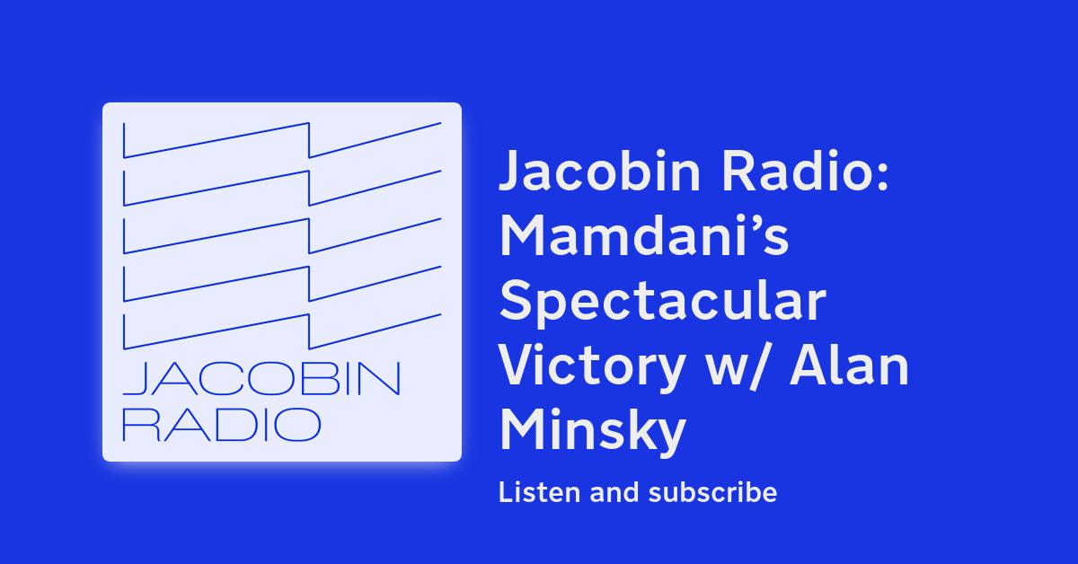 jacobin_av's tweet card. Zohran Mamdani, a 33-year-old democratic socialist, just stunned the political establishment — defeating Andrew Cuomo to win New York City’s Democratic mayoral primary. If elected, he’ll be NYC’s...