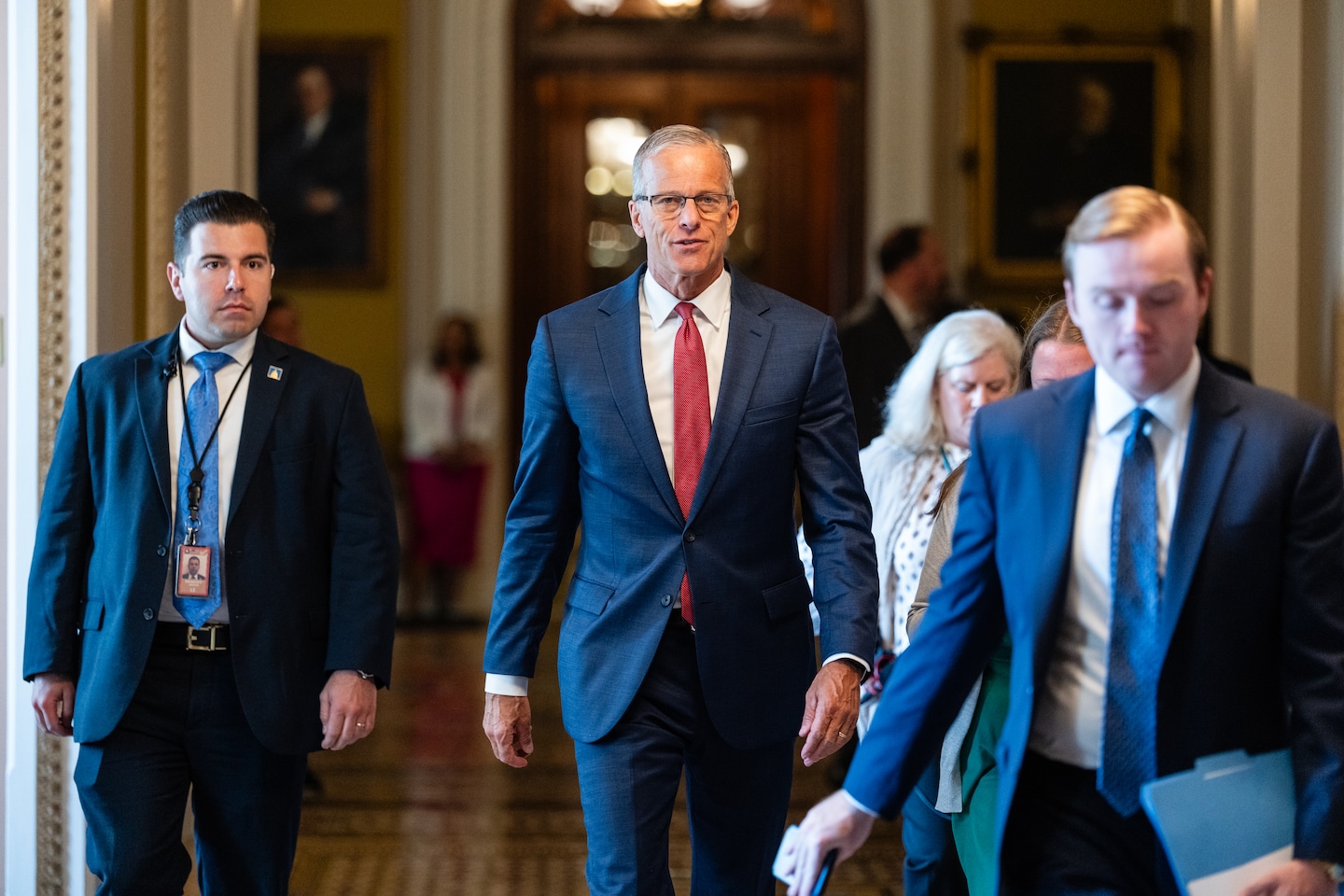 amacker's tweet card. The legislation hands the Trump administration a victory in its ongoing power struggle with Congress over federal spending. The bill now heads to the House.