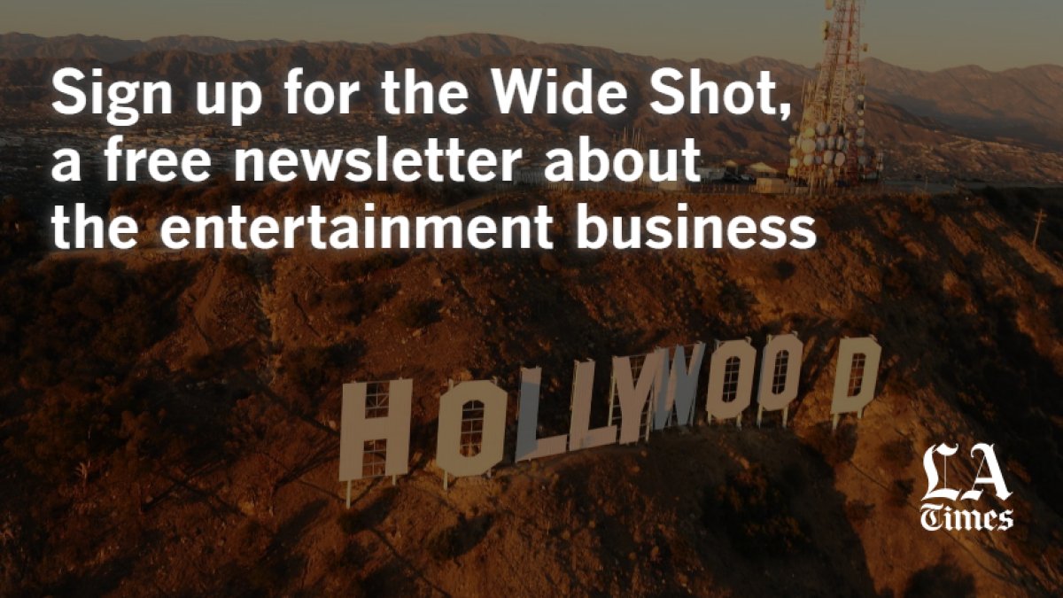 RFaughnder's tweet card. Every week, our newsletter will bring you news on the business of entertainment and what it means for the future.