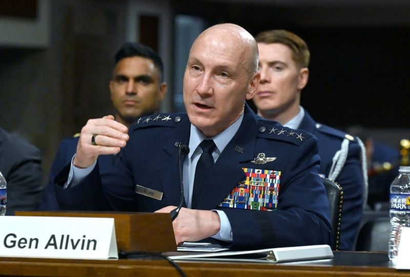 beverstine's tweet card. Discussions among senior military leaders internationally have taken on a more serious approach, the top U.S. Air Force officer says