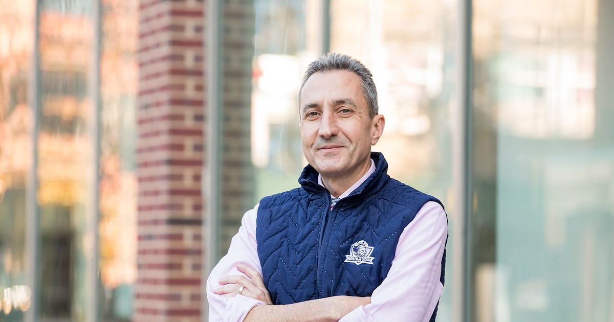 AFTNJ's tweet card. Michael Mann, Washington Park High School’s head of school, says he shows up to dismissal every day to stay accessible to parents.
