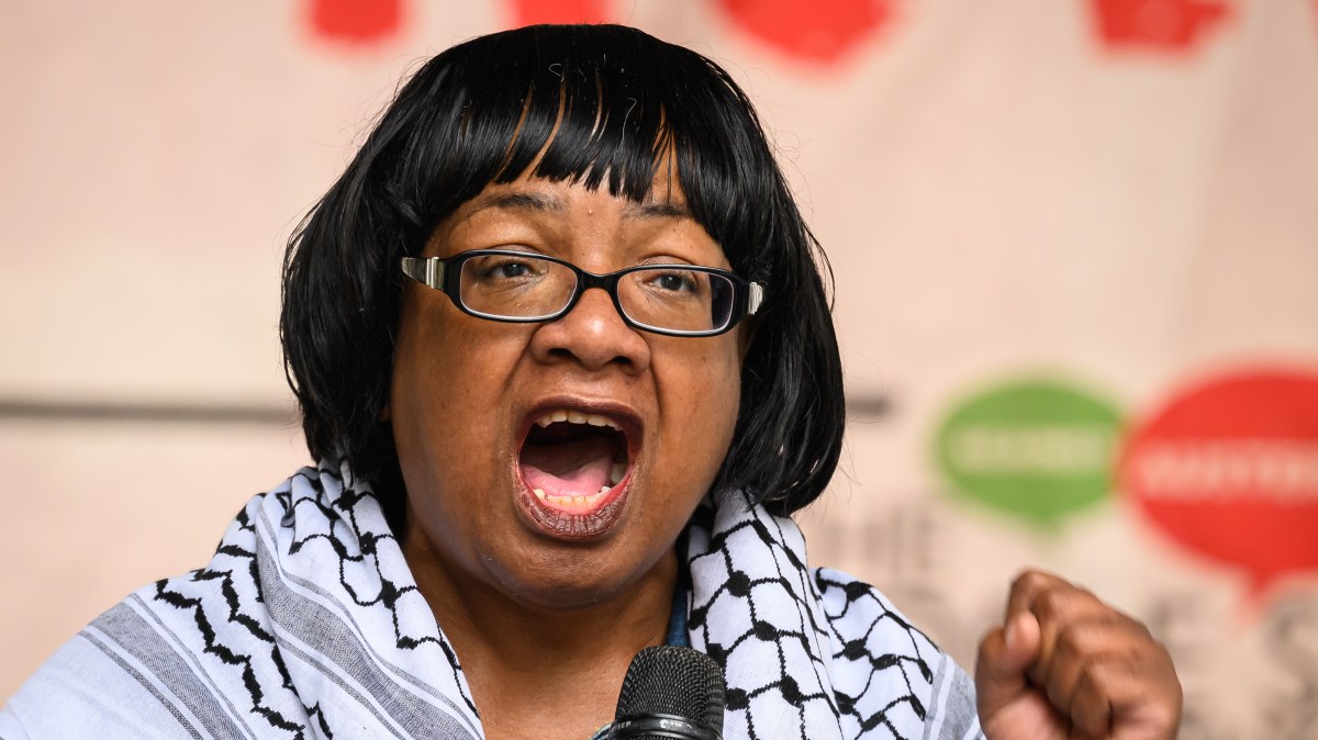 Geri_E_L_Scott's tweet card. What did Diane Abbott say? Left-winger repeated remarks that anti-black racism was different from prejudice faced by Jews