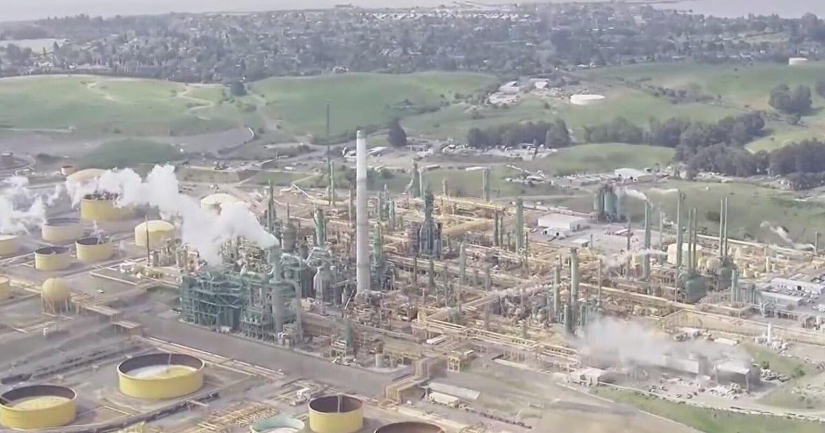 KPIXtv's tweet card. Intermittent flaring at the Valero Energy refinery in Benicia on Wednesday prompted an alert from air quality officials.