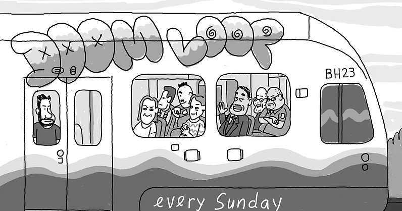 SoSeaEmerald's tweet card. DOOM LOOP Cartoon: Explore Brett Hamil's serialized comic every Sunday. This week: The city council supermajority celebrates another towering accomplishment.