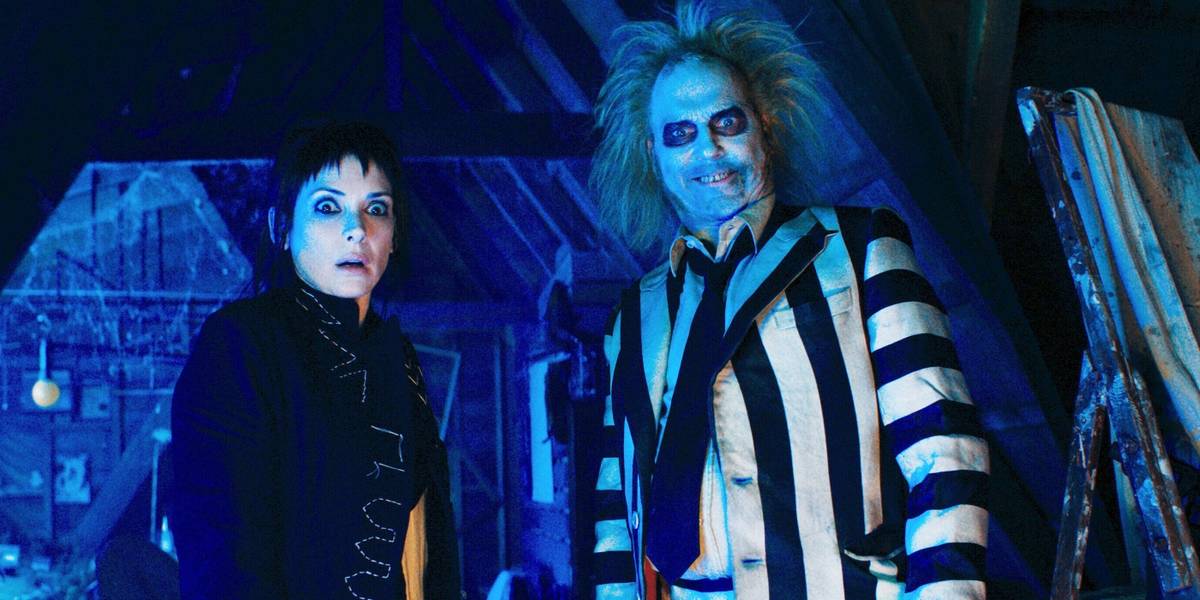 Collider's tweet card. Tim Burton is pouring cold water on the chances of us ever seeing Beetlejuice 3. Here’s what he said.