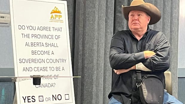 BrianPHuntley's tweet card. An Alberta separatist group released a referendum question on independence from Canada that it will petition to get in front of provincial voters later in 2025.