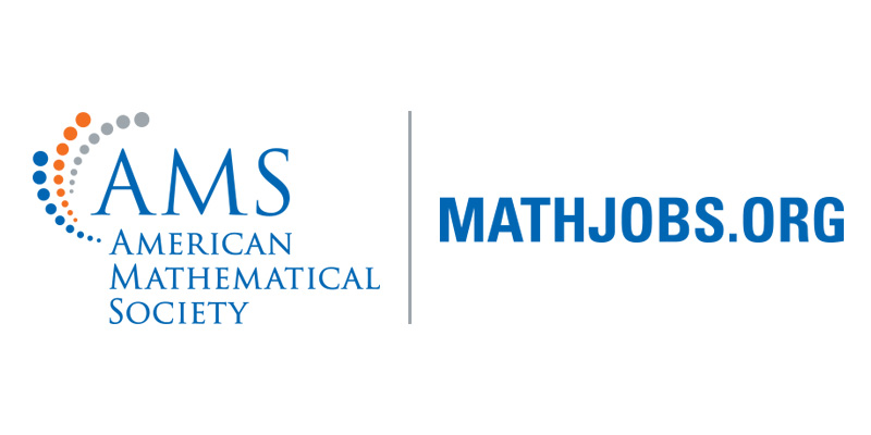 emilyps14's tweet card. Mathjobs is an automated job application system sponsored by the AMS.