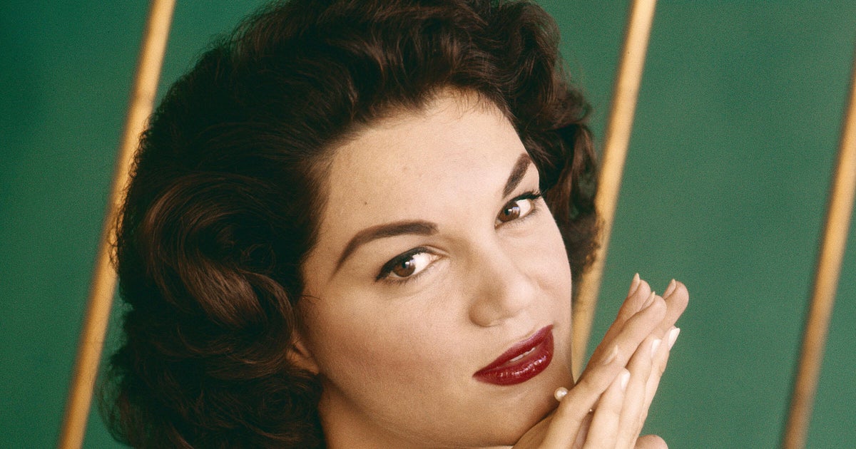 sagaftra's tweet card. Connie Francis was a wholesome pop star of the 1950s and '60s whose personal life was filled with heartbreak and tragedy.