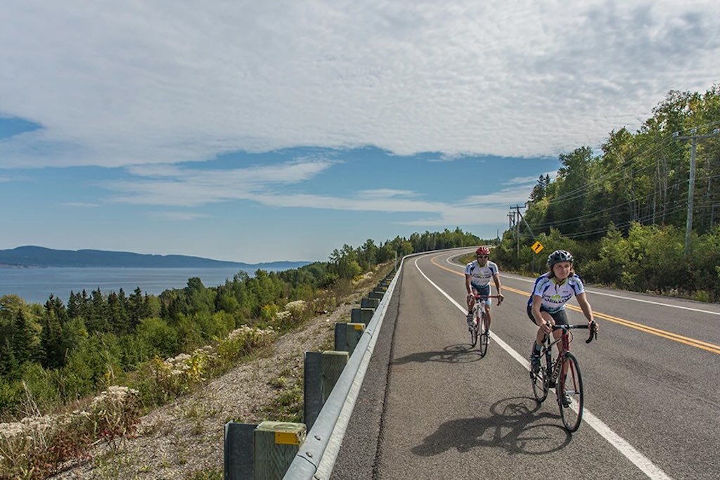 MomentumMag's tweet card. La Route Verte is a system of stunning cycling routes that wind through the entire province, to the tune of some 5,300 kilometers.
