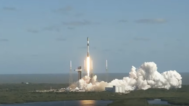 WESH's tweet card. Liftoff is targeted for 5:22 p.m.