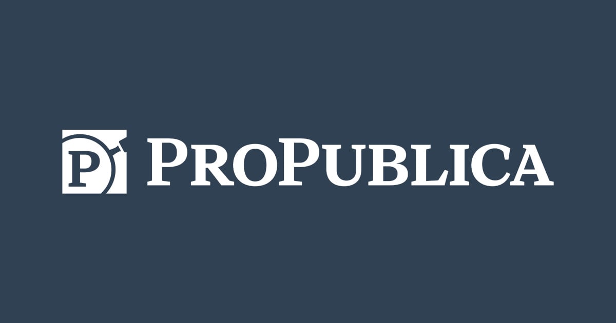 zahiratorres's tweet card. ProPublica is an independent, non-profit newsroom that produces investigative journalism in the public interest.