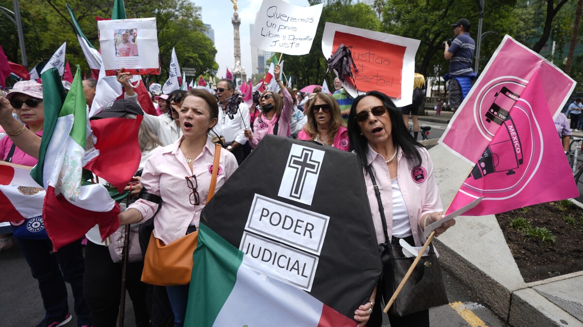 TimPadgett2's tweet card. COMMENTARY The partisan leash Mexico's ruling party just clamped on the country's judiciary should be a warning that America's courts are also in the crosshairs of a president pushing loyalty over...