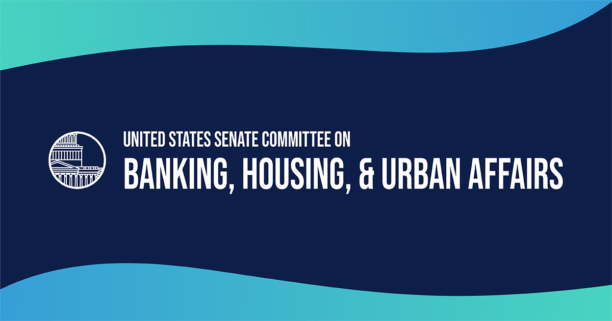 tphillips's tweet card. The Official website of The United States Committee on Banking, Housing, and Urban Affairs