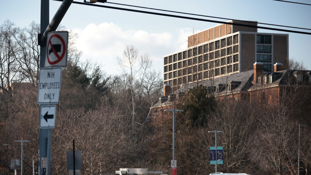 _gaffknee's tweet card. The suit, filed Tuesday in the U.S. District Court for the District of Maryland, charges that cutting $800 million in medical research endangers lives.