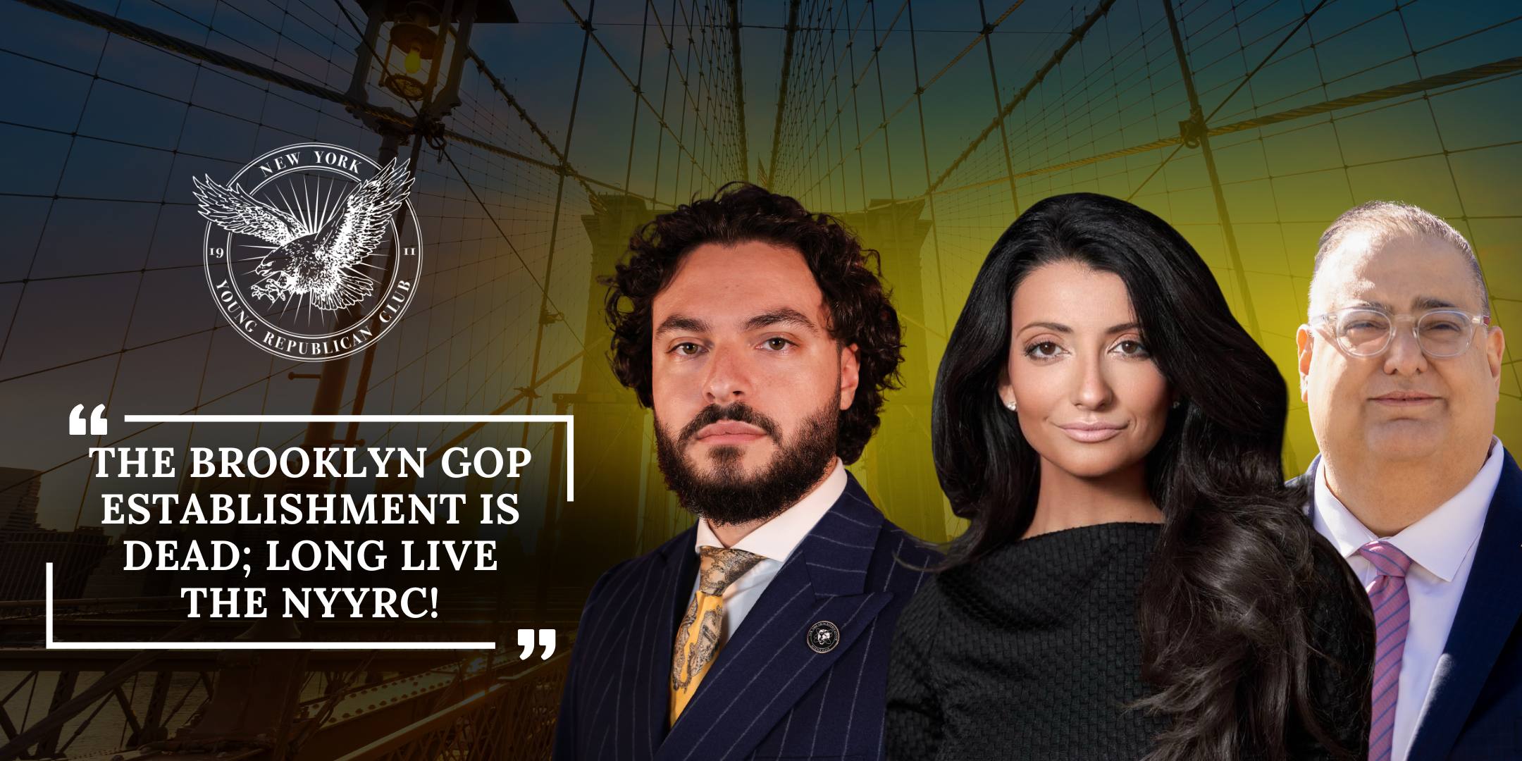 DiazforBrooklyn's tweet card. The New York Young Republican Club is the oldest Young Republican club in the United States.