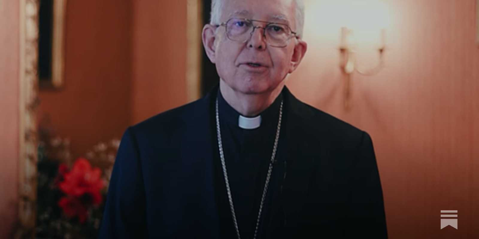 PillarCatholic's tweet card. Archbishop Guy de Kerimel denied the nomination was a promotion.