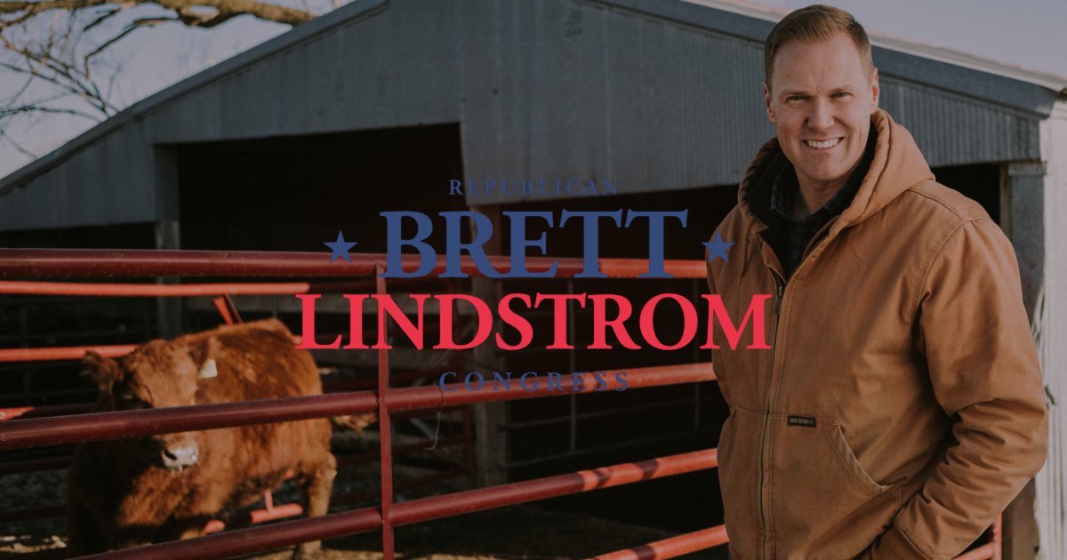 brettlindstrom's tweet card. A lifelong Nebraskan and conservative fighter – Brett Lindstrom is ready to put District 2 first in Congress.