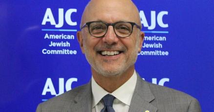 AJCCEO's tweet card. American Jewish Committee CEO Ted Deutch put his focus towards meeting with leaders in the Cleveland community and beyond during a trip to Cleveland the week of July 4, learning