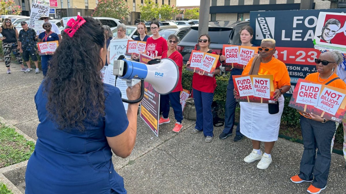 AIDSUnited's tweet card. Now that the cuts have been approved, here are some ways people in Louisiana could be impacted.