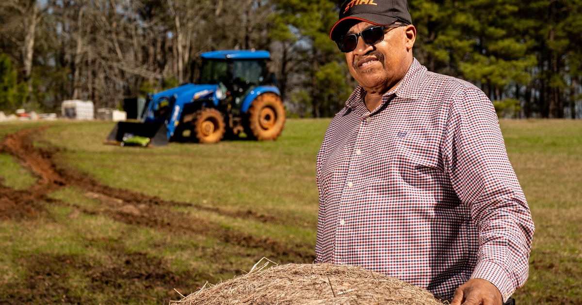 TexasTribune's tweet card. Trump’s rollback is another example of the federal government’s lackluster efforts at giving Black farmers a boost in recent years.