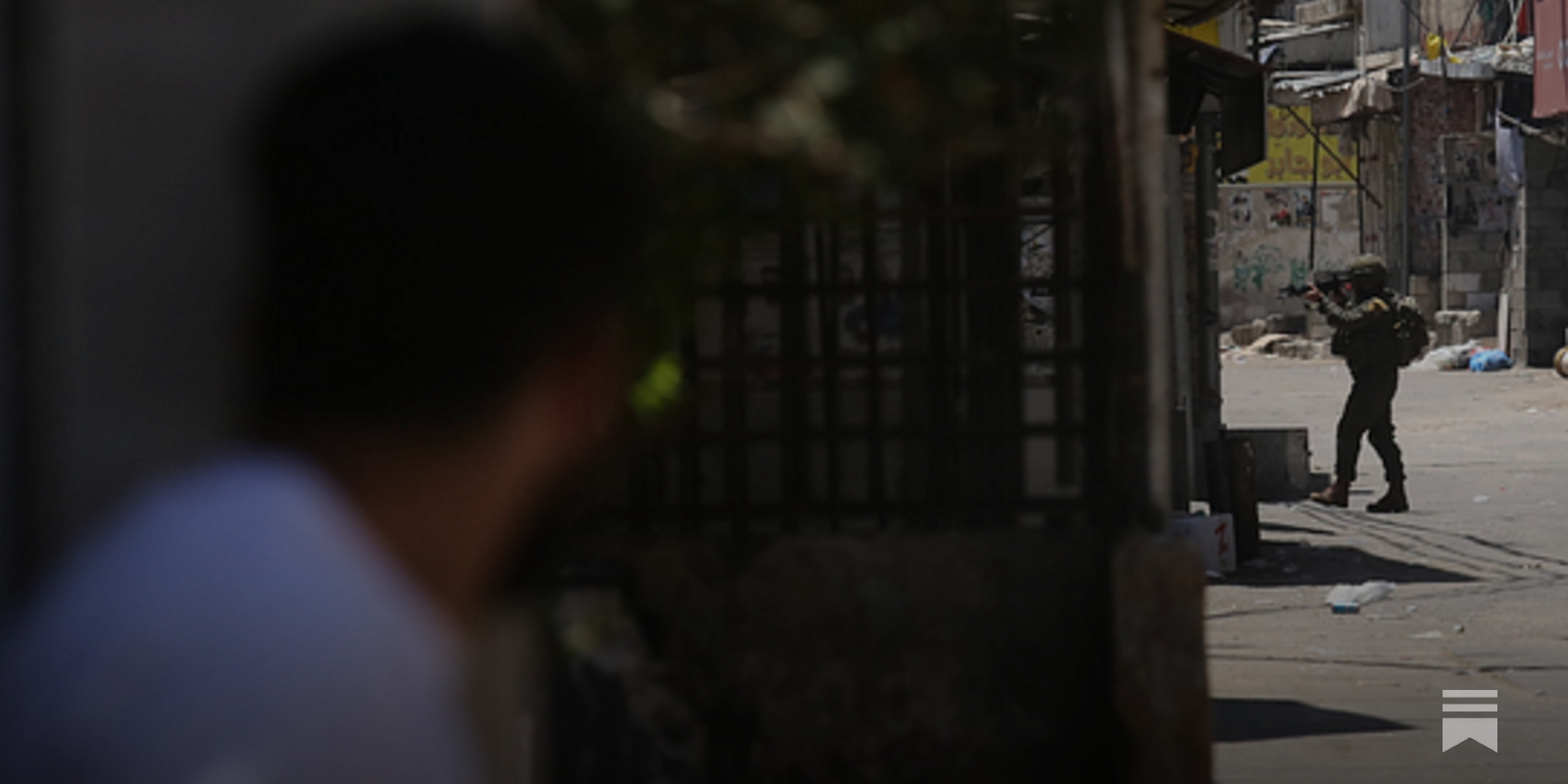jeremyscahill's tweet card. "They are dealing with the West Bank as if the war is right here."