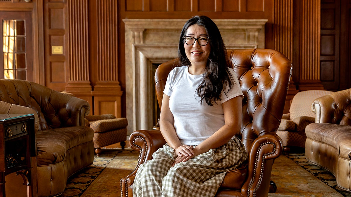UNC's tweet card. Author Jenny Han ’02 talks about filming “The Summer I Turned Pretty,” debuting a new season July 16 on Amazon.