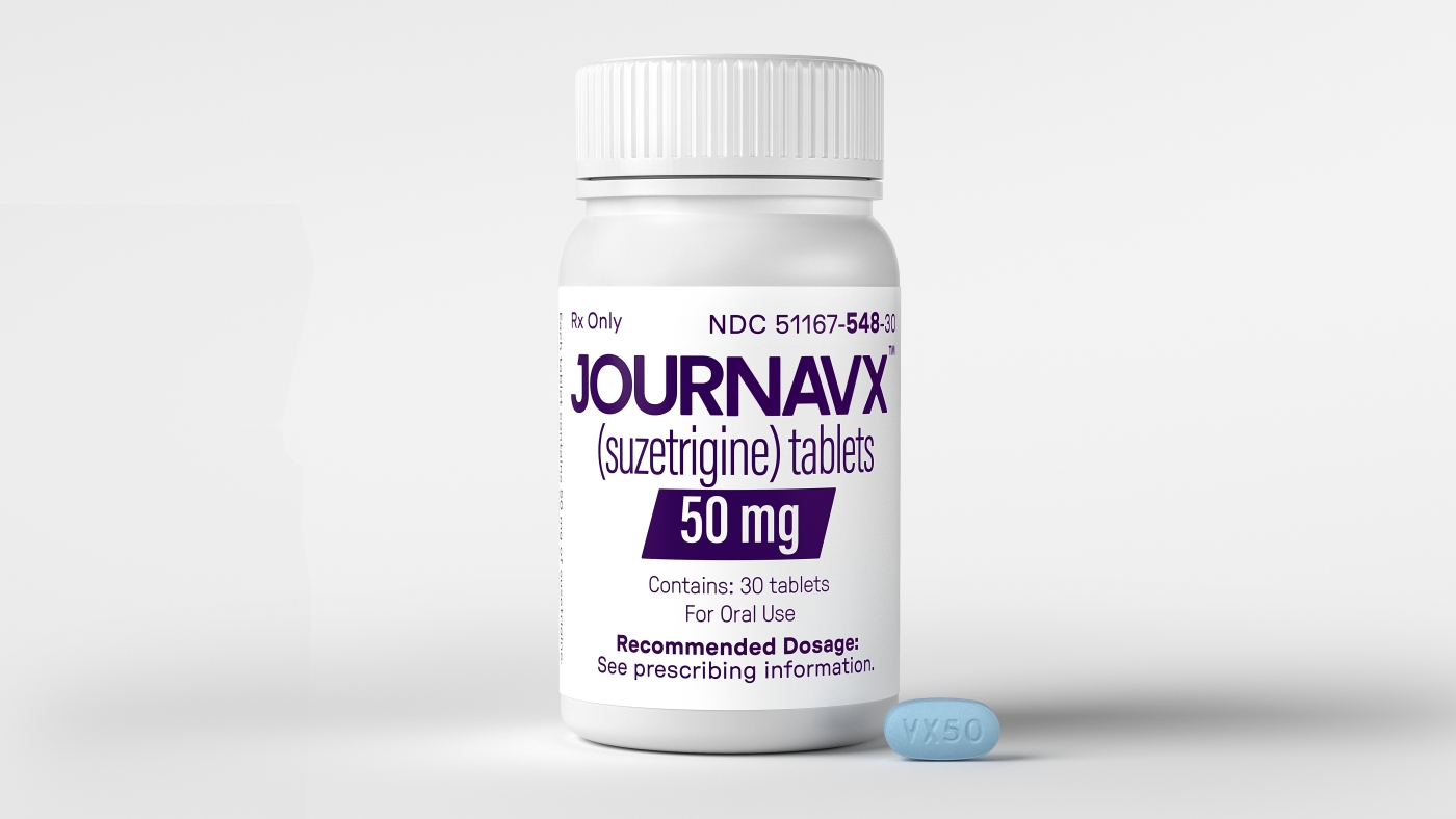 RyanForRecovery's tweet card. Journavx is the first truly new painkiller approved by the Food and Drug Administration in more than 20 years. But the drug is expensive, and many people can't get it yet.