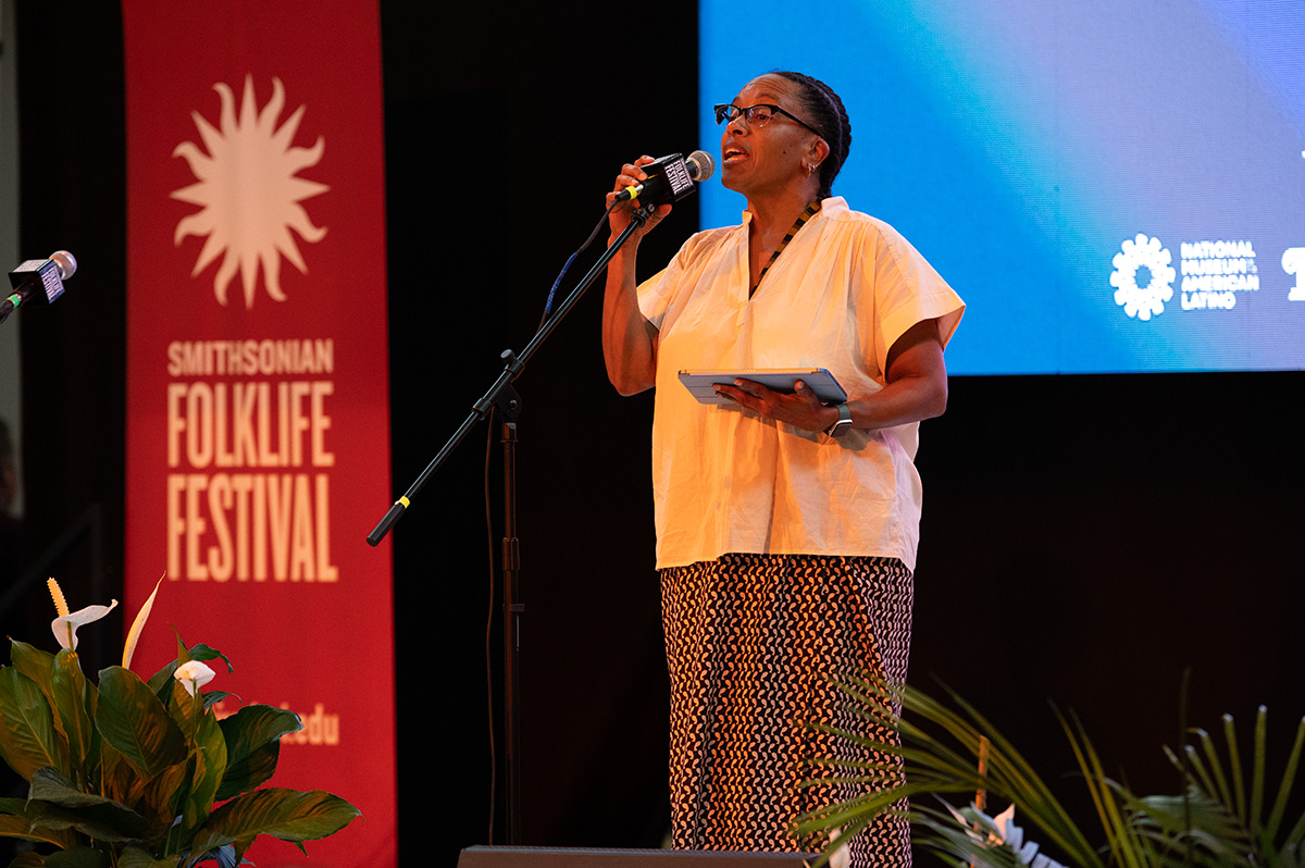 SmithsonianFolk's tweet card. In this daily photo series, we’ll share some of our favorite snapshots taken by the Festival’s team of staff and volunteer photographers.