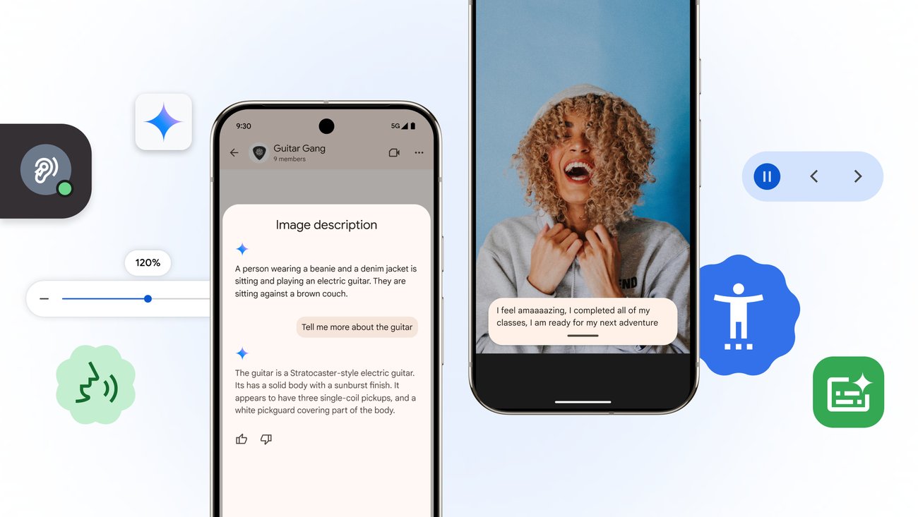 laparisa's tweet card. In honor of Global Accessibility Awareness Day, we’re excited to roll out new updates across Android and Chrome, plus new resources for the ecosystem.