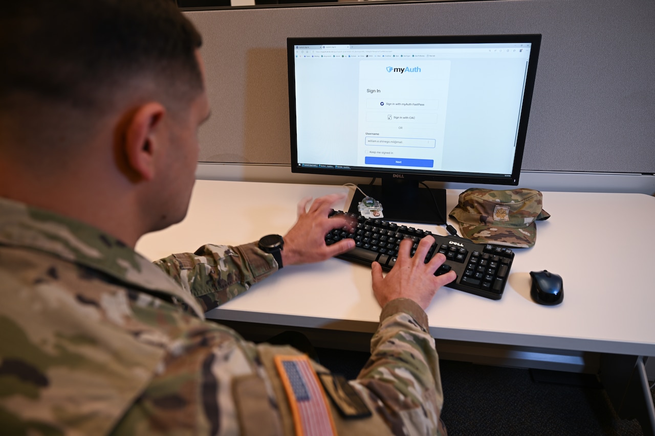 DoD_USD_PR's tweet card. Over the next 18 months, the Defense Department will replace the legacy DS Logon system, which authenticates users onto more than 200 DOD and Veterans Affairs websites, with a more modern and flexible