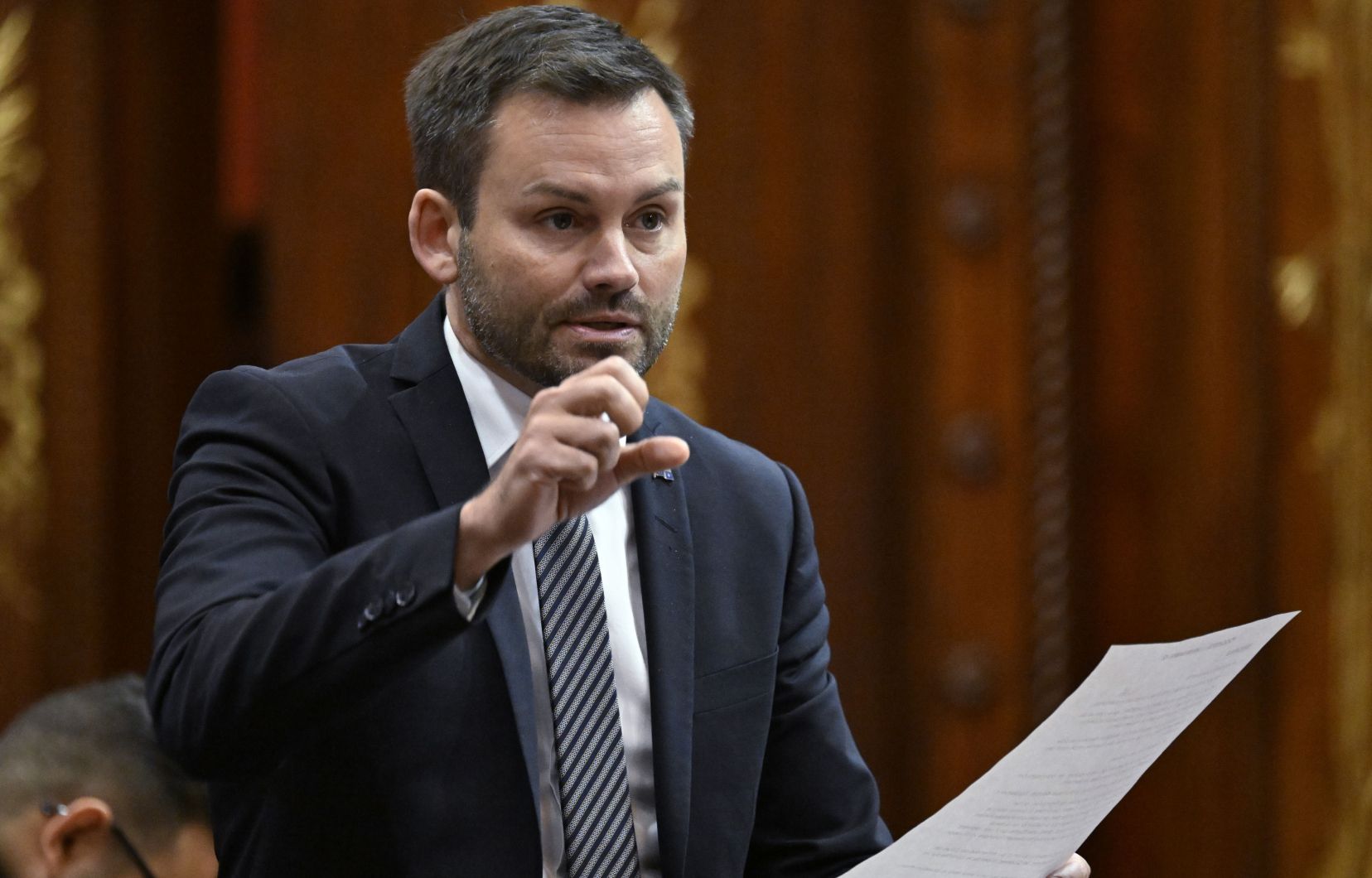 f_carabin's tweet card. Le chef péquiste, Paul St-Pierre Plamondon, déposera lundi son plan détaillé de réduction de l’immigration.