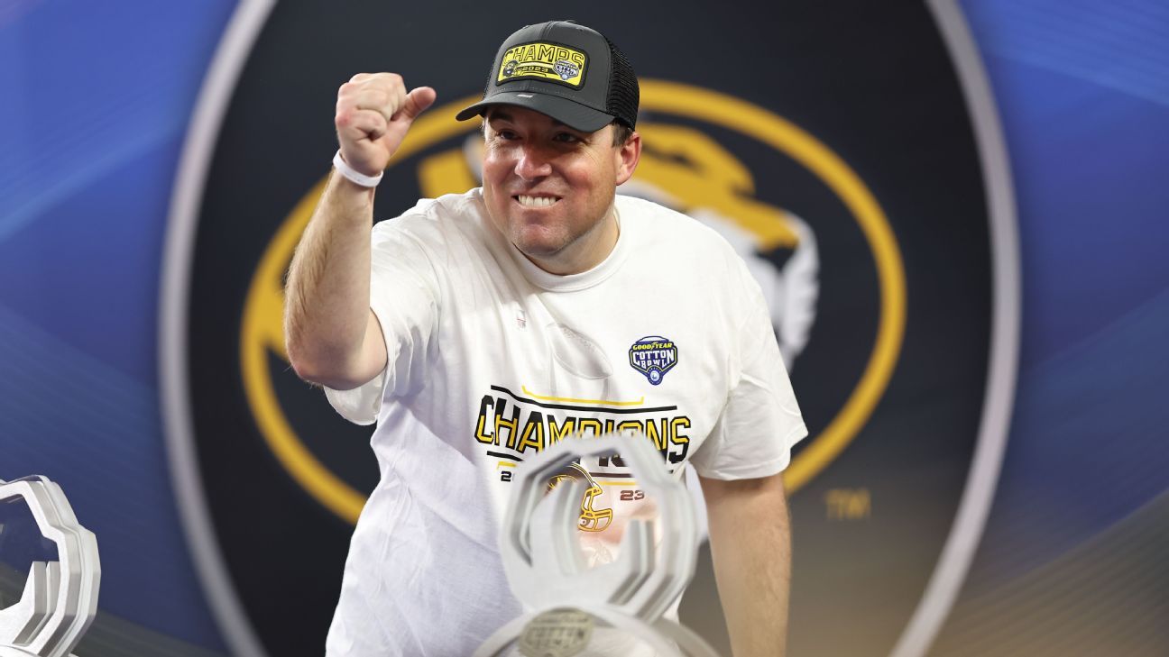 ClowESPN's tweet card. Missouri coach Eliah Drinkwitz wants to follow the Big Ten's proposal of guaranteed automatic qualifiers for the College Football Playoff, likes eliminating the CFP selection committee and isn't...