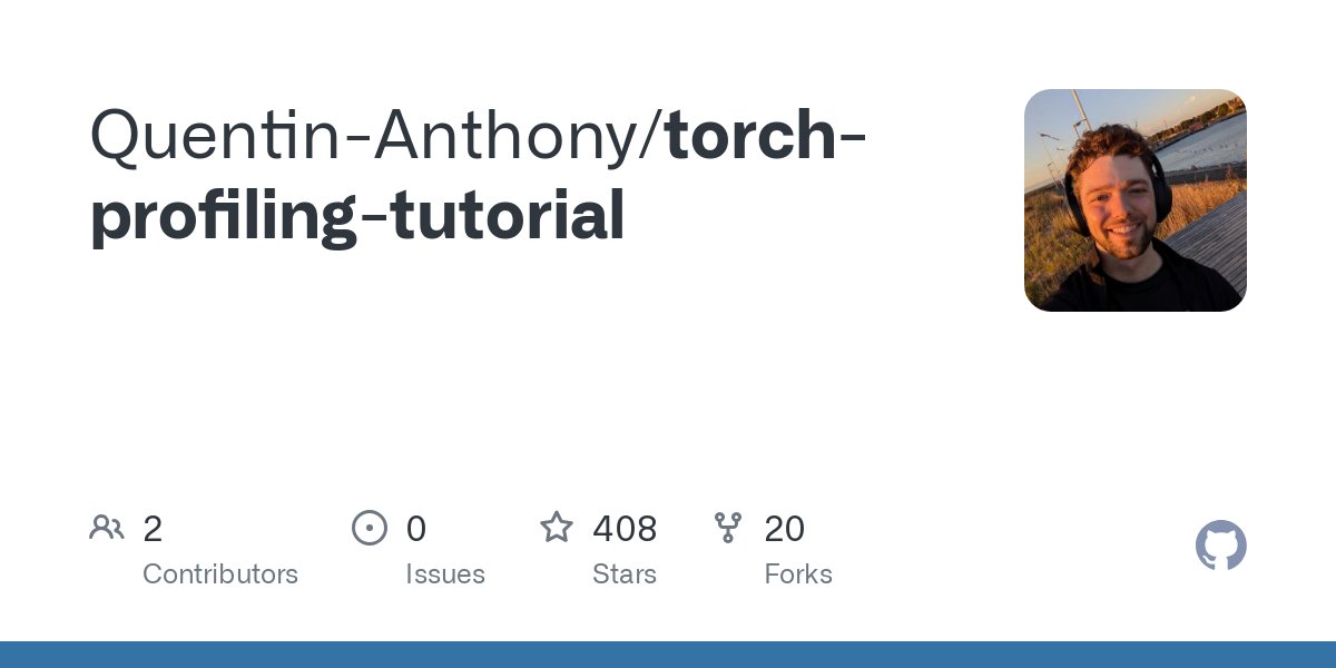 Medal_AI's tweet card. Contribute to Quentin-Anthony/torch-profiling-tutorial development by creating an account on GitHub.