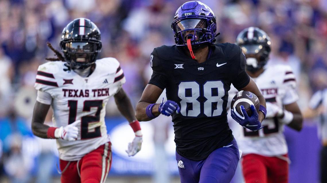 StevenMJohnson_'s tweet card. The Horned Frogs’ Eric McAlister wants to be a 1,000-yard receiver and a first-round pick.