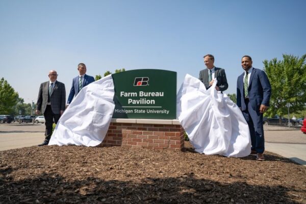 BRNAgNews_NH's tweet card. The first steps to renovate Michigan State University’s Livestock Pavilion were unveiled this week during the Michigan Livestock Expo. Michigan Farm Bureau President Ben LaCross tells Brownfield the...