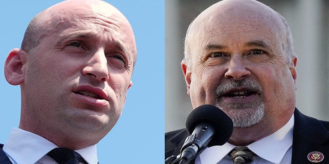 DanielBice's tweet card. Mark Pocan is facing criticism for his response to White House aide Stephen Miller on immigration, in which Pocan said, "go back to 1930s Germany."