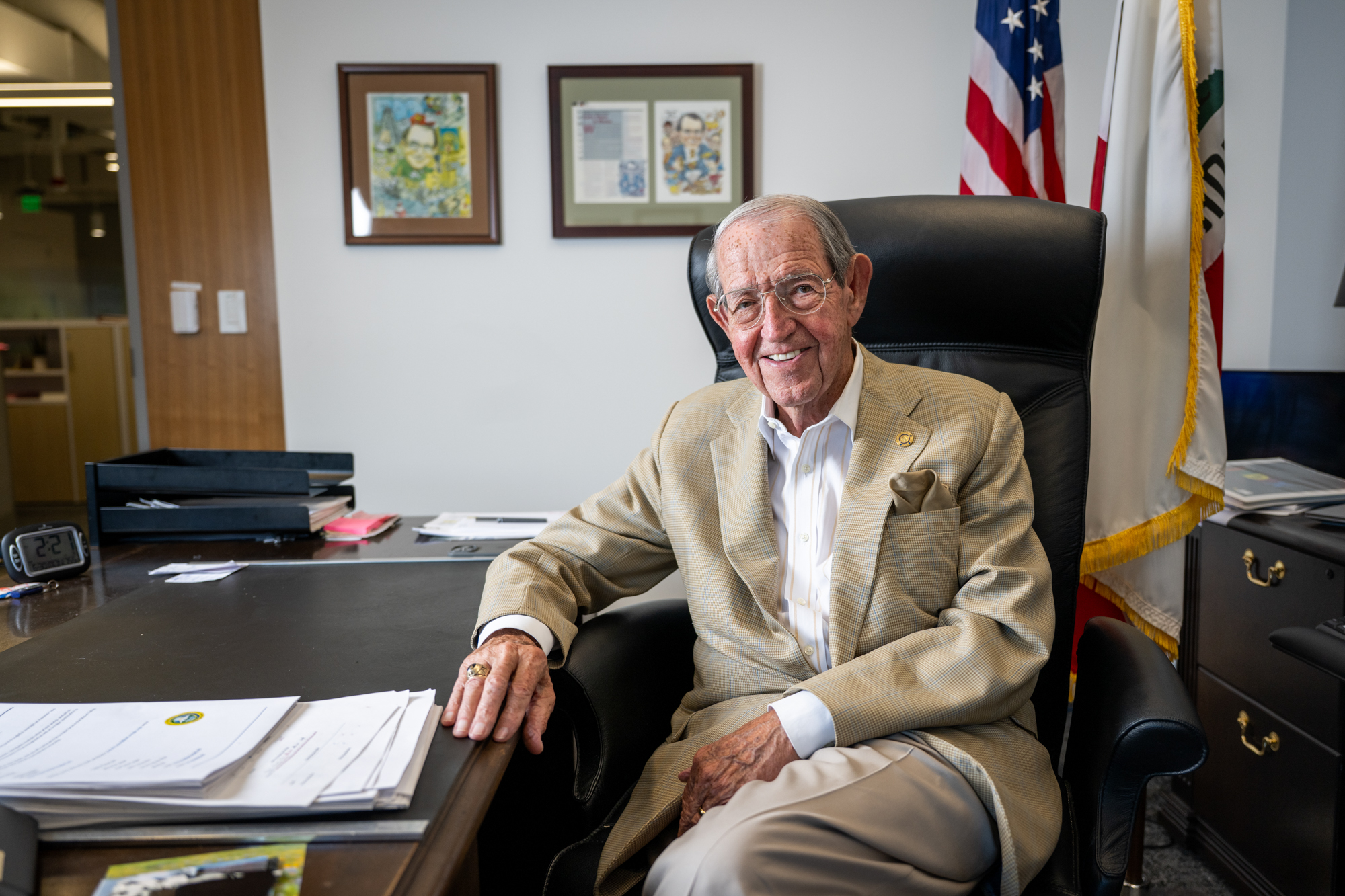 josephgeha16's tweet card. Larry Stone, who has held the role of Santa Clara County Assessor for 30 years, is retiring on July 6.