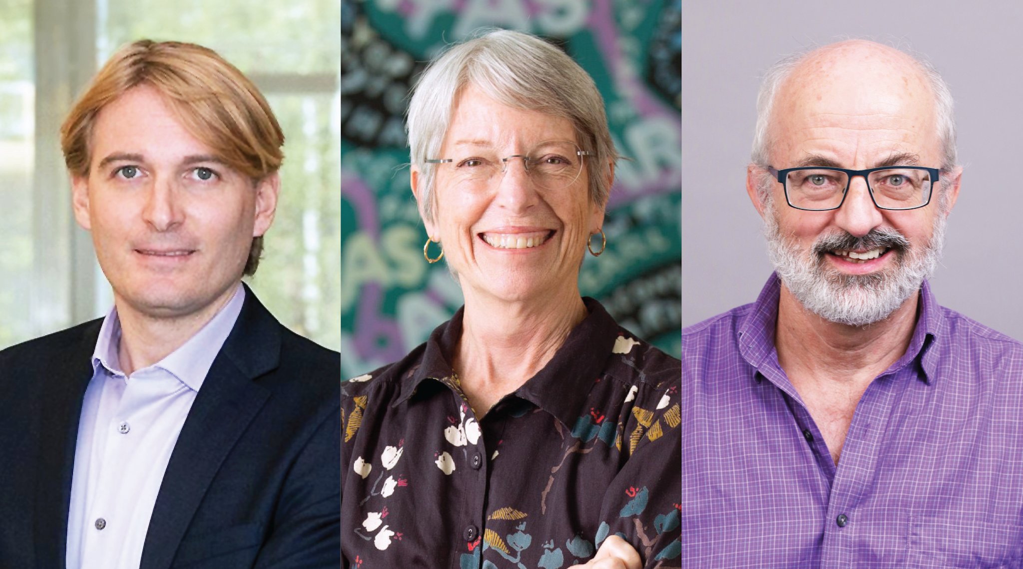 SimonsFdn's tweet card. The Simons Foundation is pleased to announce that Andrea Alù, Glennys R. Farrar and Michael L. Overton have joined the Simons Society of Fellows.