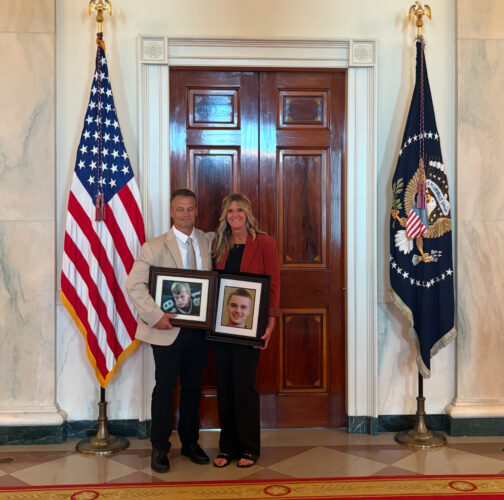 WVPress's tweet card. Diana Estep understands that the HALT Fentanyl Act she watched President Donald Trump sign Wednesday at the White House won’t bring back her son Drew, who died of fentanyl poisoning in 2020 at just...