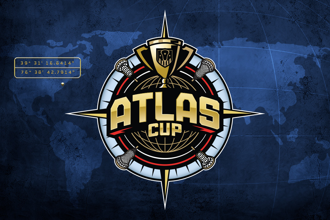 USA_Lacrosse's tweet card. World's Best Coming to USA Lacrosse for The Atlas Cup
