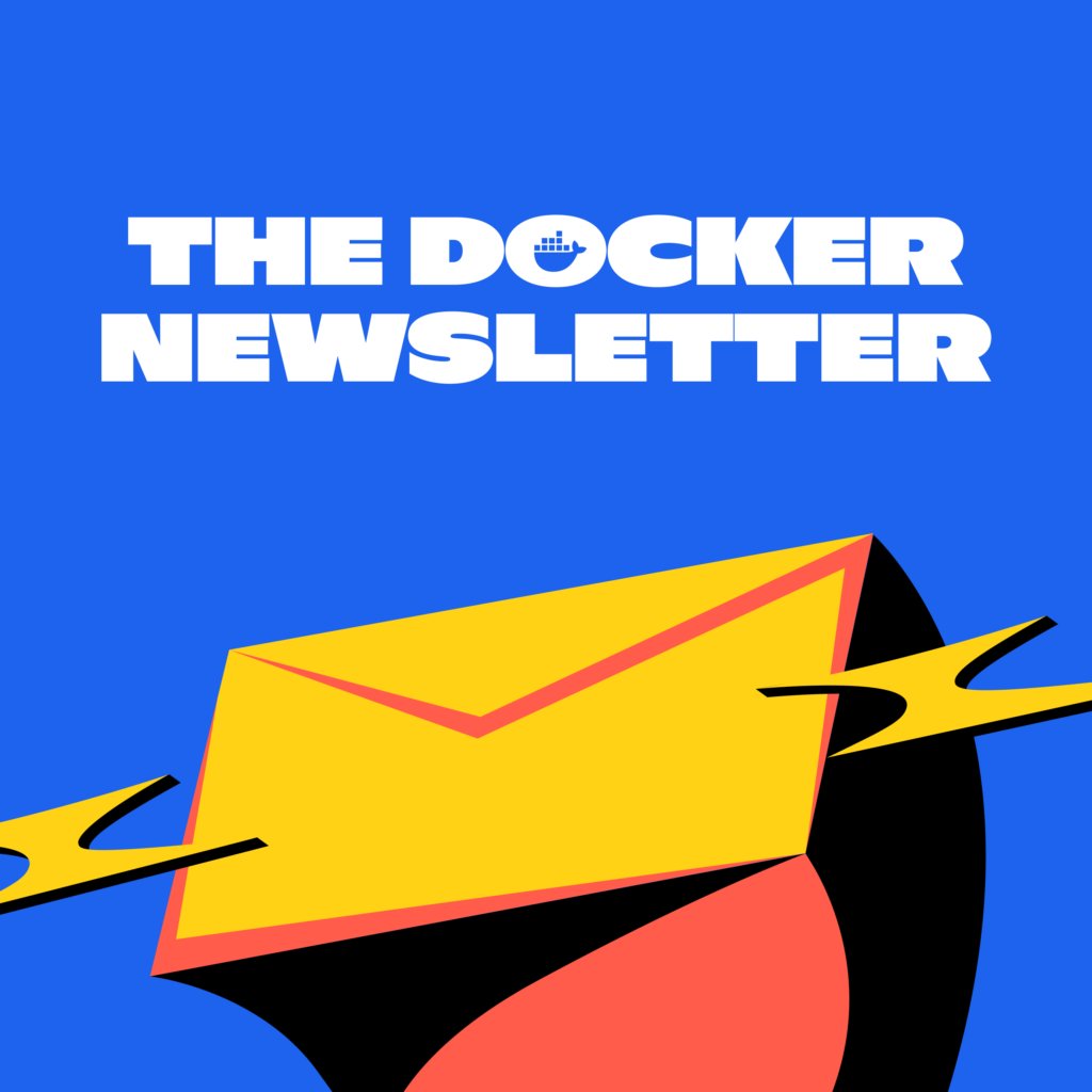 Docker's tweet card. Read our latest updates, including the latest release, our new MCP Catalog, 15 years of dev advice, and more!